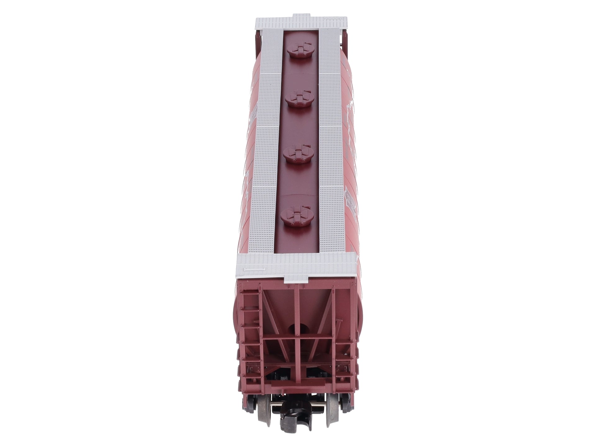 MTH 30-75392 O Gauge Rock Island 4-Bay Cylindrical Hopper #1937