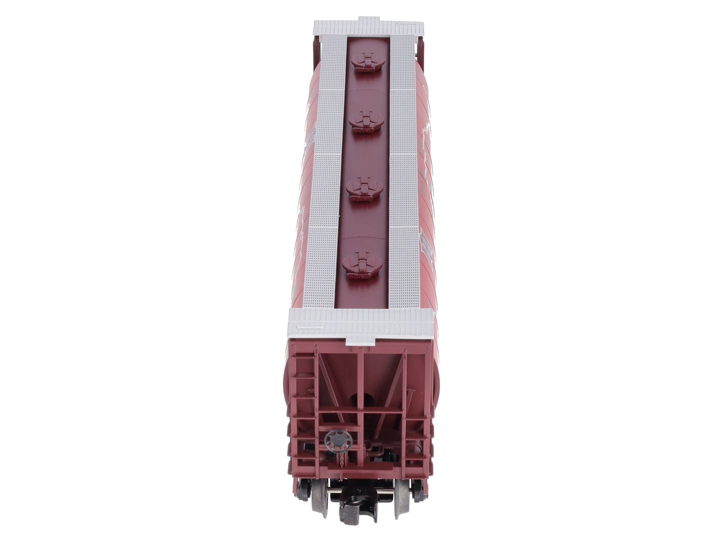 MTH 30-75392 O Gauge Rock Island 4-Bay Cylindrical Hopper #1937
