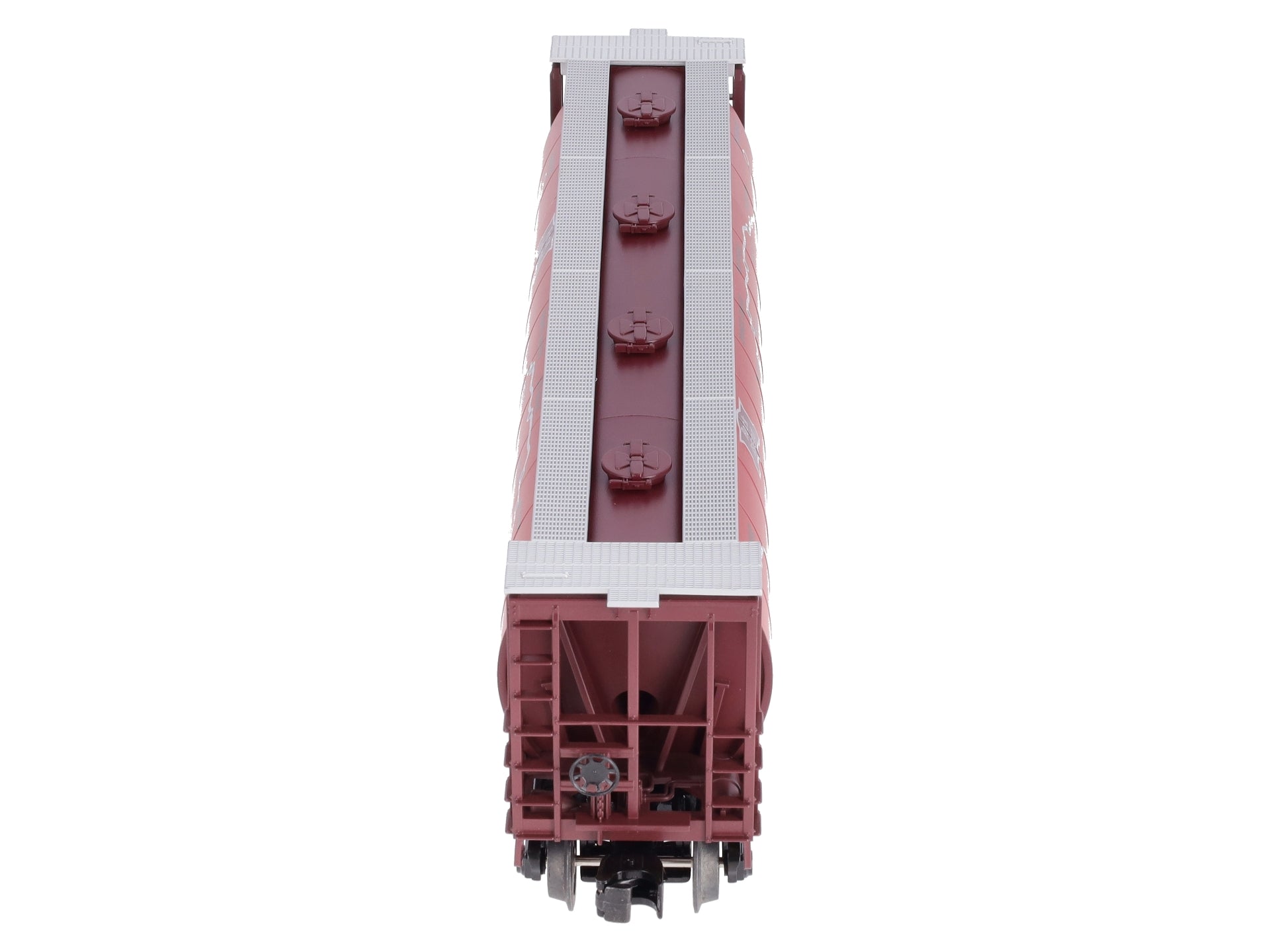 MTH 30-75392 O Gauge Rock Island 4-Bay Cylindrical Hopper #1937