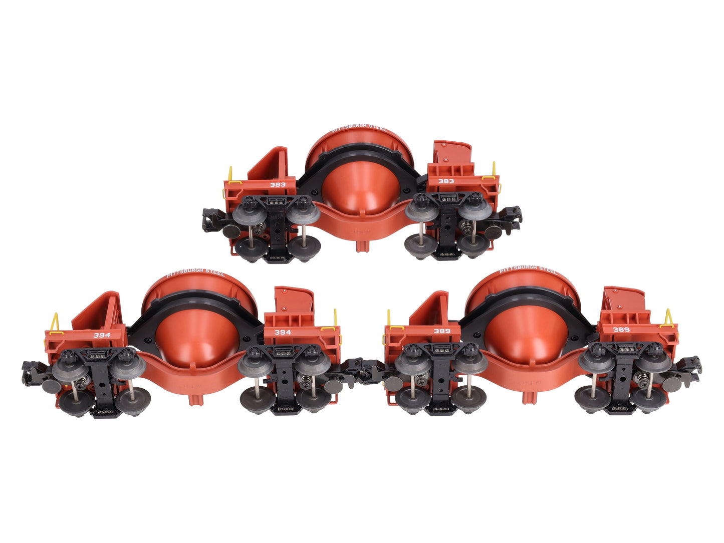 MTH 20-90041 O Gauge Pittsburgh Premier Slag Car Set (Set of 3) LN/Box