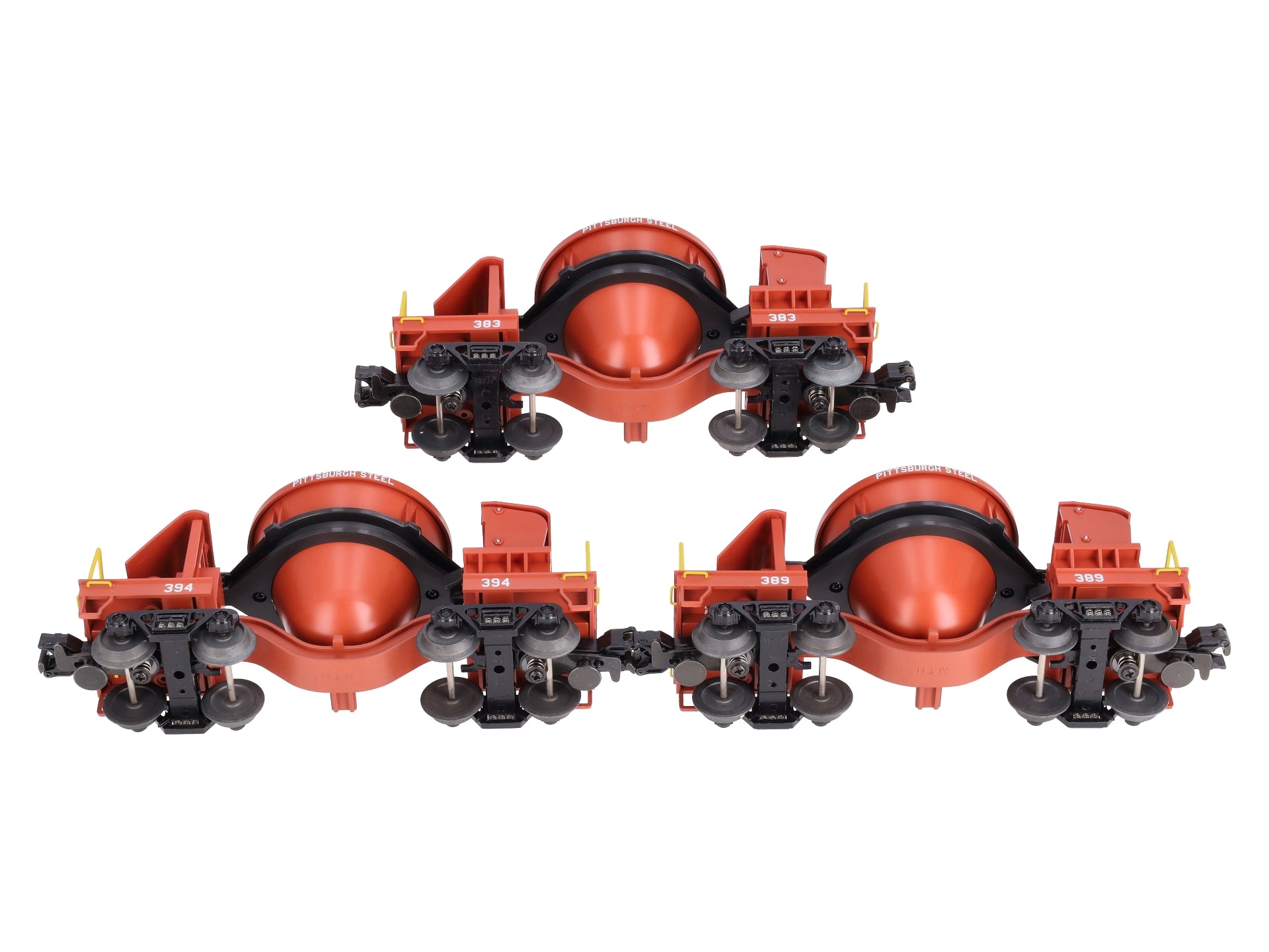 MTH 20-90041 O Gauge Pittsburgh Premier Slag Car Set (Set of 3) LN/Box