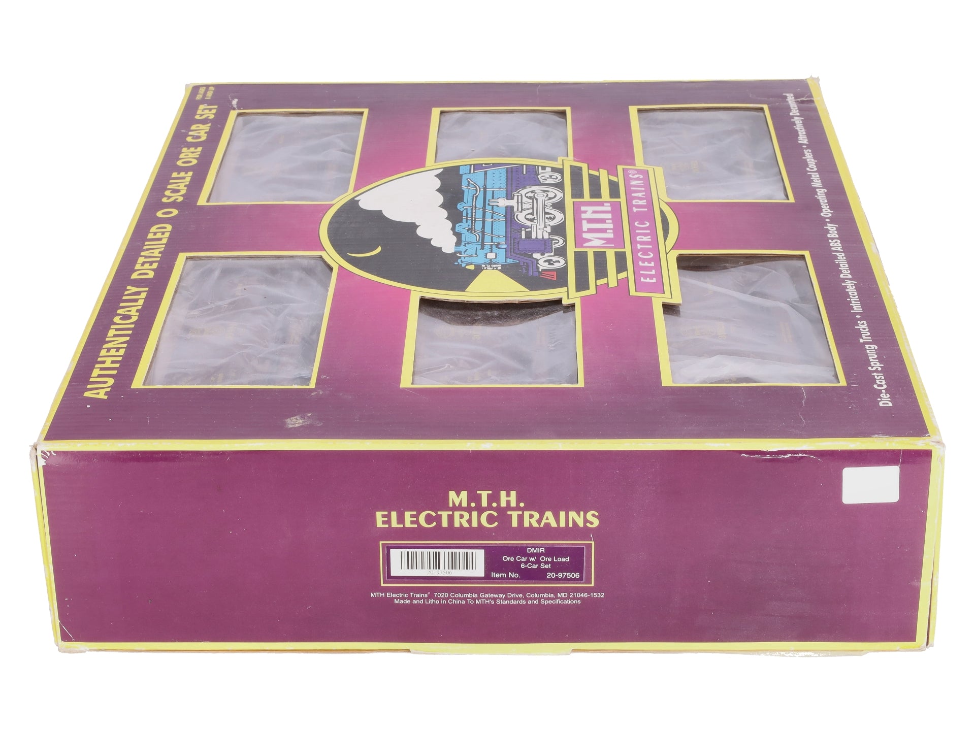 MTH 20-97506 O Duluth, Missabe & Iron Range Premier Ore Car Set (Set of 6) LN/Box