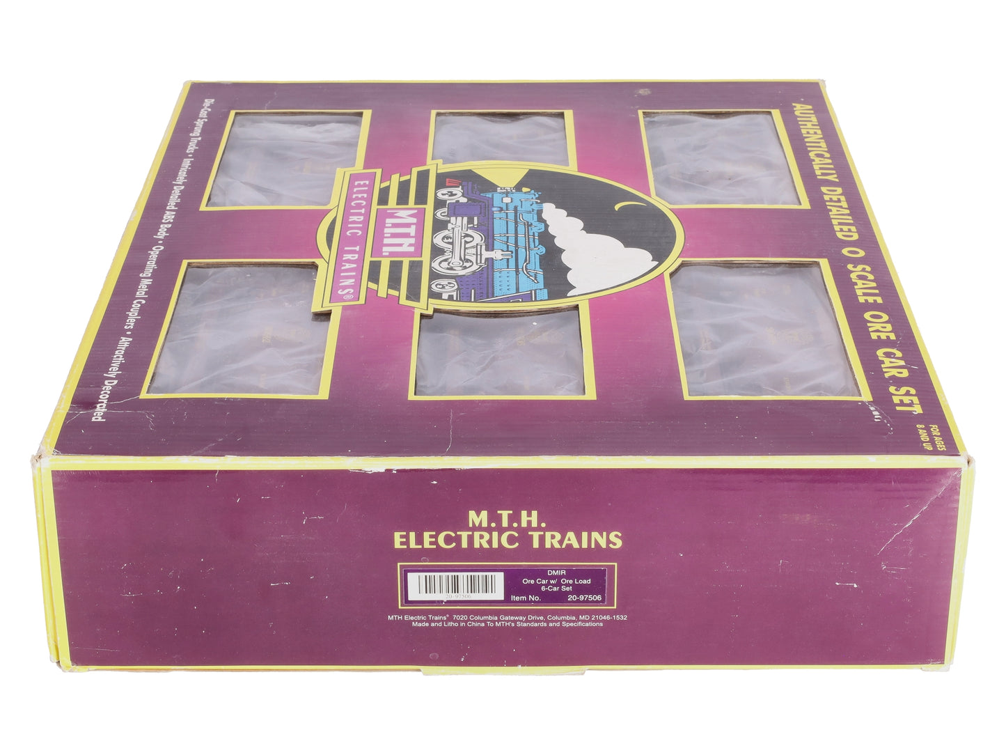 MTH 20-97506 O Duluth, Missabe & Iron Range Premier Ore Car Set (Set of 6) LN/Box