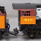 K-Line K3343-0810W MILW Pacific Semi-Scale Die Cast Steam Engine & Tender #810 LN/Box
