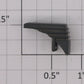 K-Line K2701 Interurban Gray Plastic Air Vents with Mounting Posts