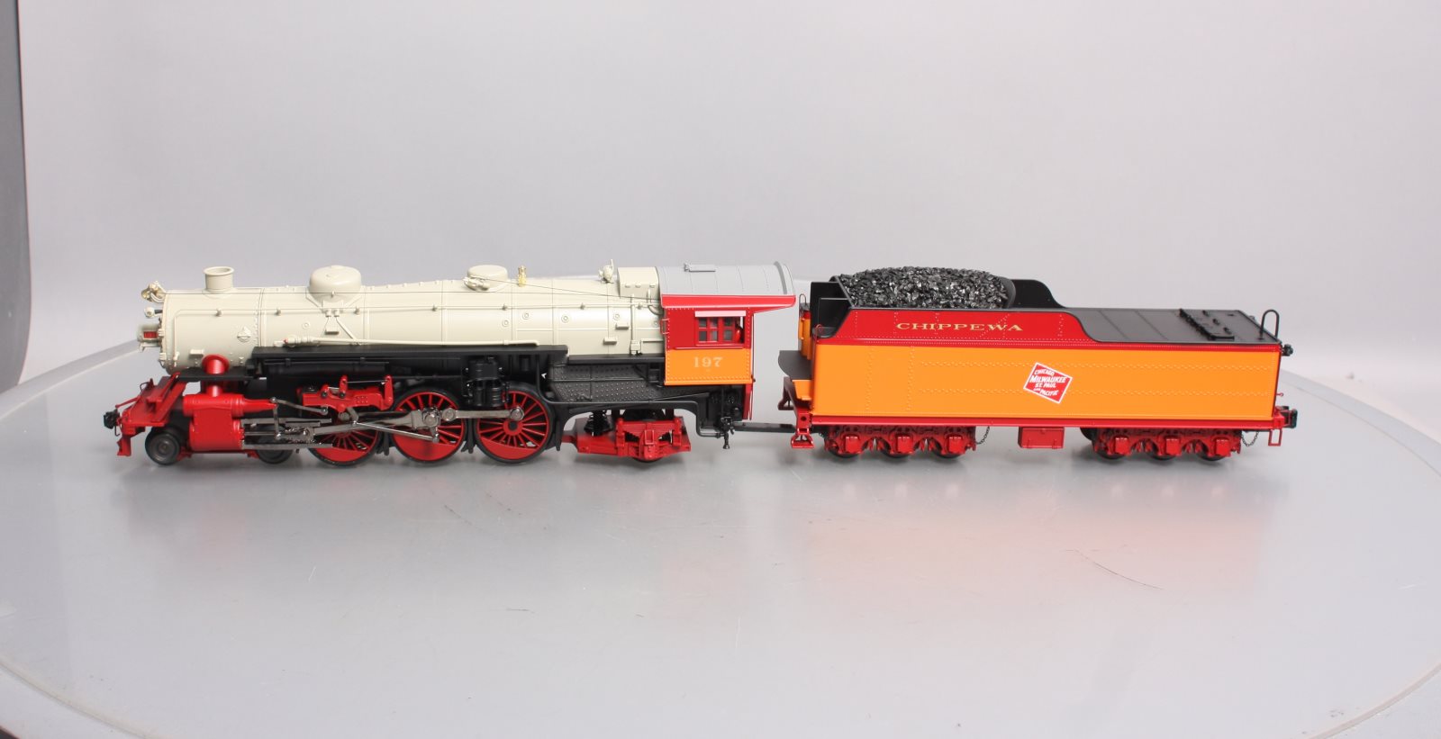 MTH 20-3602-1 O MILW 4-6-2 USRA Heavy Pacific Steam Engine & Tender w/PS3 NIB