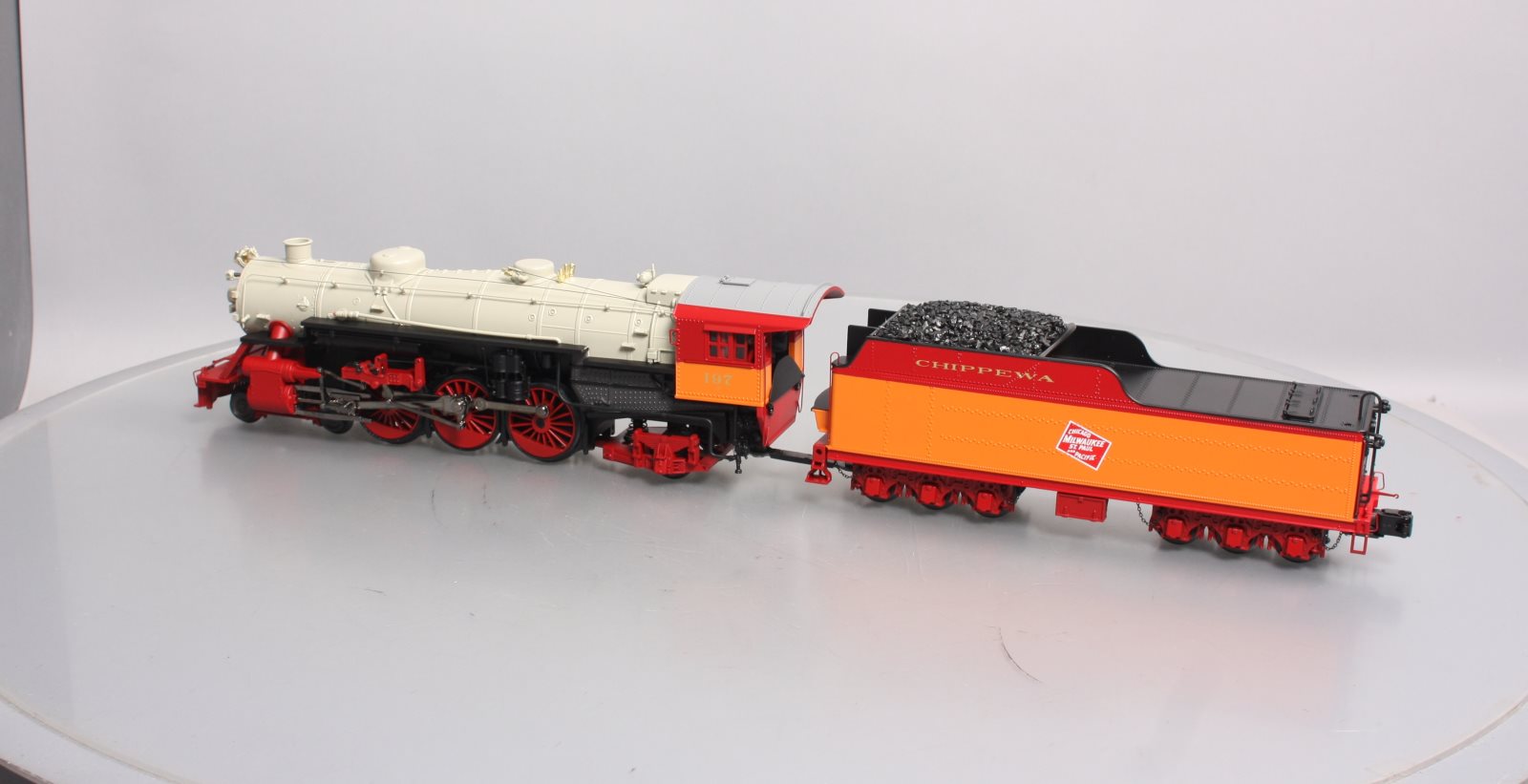 MTH 20-3602-1 O MILW 4-6-2 USRA Heavy Pacific Steam Engine & Tender w/PS3 NIB