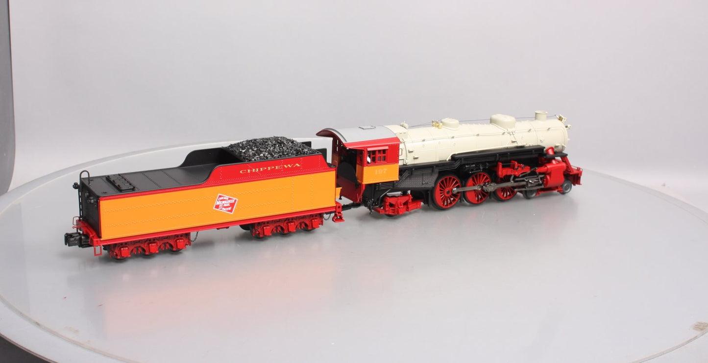 MTH 20-3602-1 O MILW 4-6-2 USRA Heavy Pacific Steam Engine & Tender w/PS3 NIB