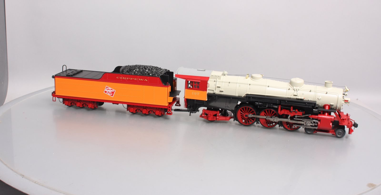 MTH 20-3602-1 O MILW 4-6-2 USRA Heavy Pacific Steam Engine & Tender w/PS3 NIB