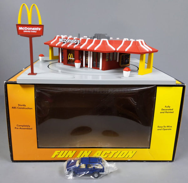 MTH 30-9114 O Gauge Operating McDonald's Restaurant – Trainz