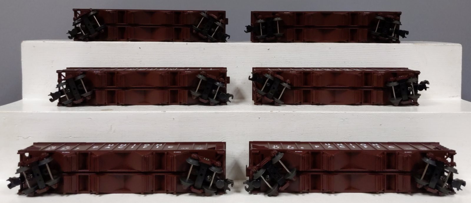 MTH 20-97404 O Union Pacific Premier 4-Bay Hopper Car Set (Set of 6) LN/Box