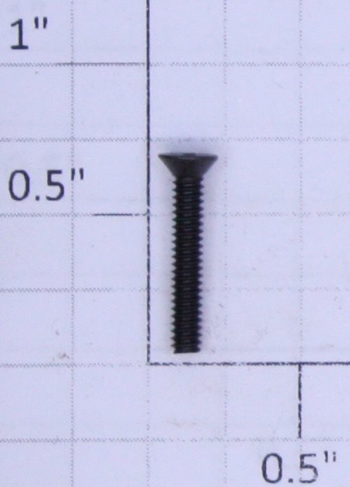 Lionel 2035-6 #4-40 x 11/16" Black Flat Head Phillips Screw