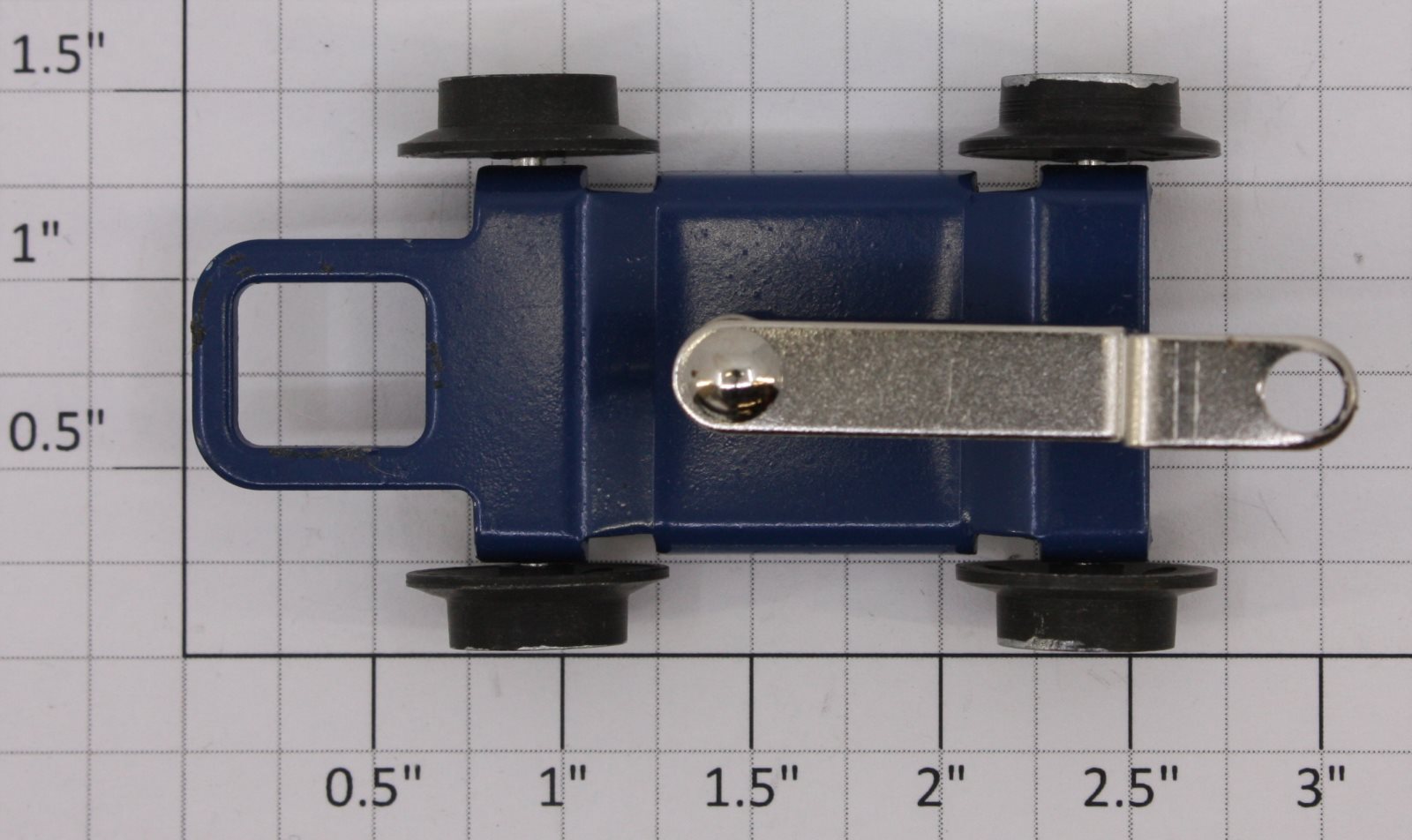 K-Line K1925-001 Crusader Blue 4-Wheel Pilot Truck
