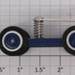 K-Line K1925-001 Crusader Blue 4-Wheel Pilot Truck