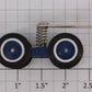 K-Line K1925-002 Crusader Blue 4-Wheel Lead Truck
