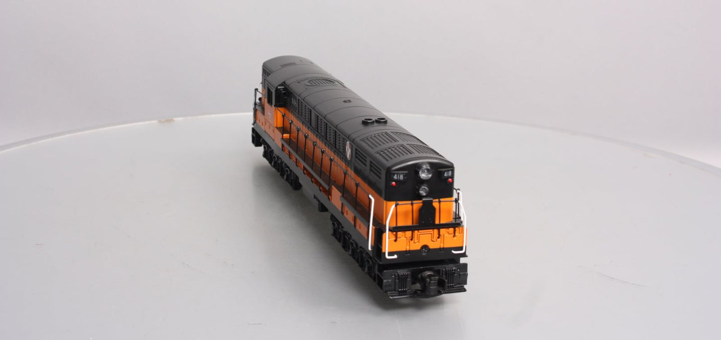 MTH 30-20095-1 O Gauge Milwaukee Road FM Train Master Diesel Engine w/PS3 #418