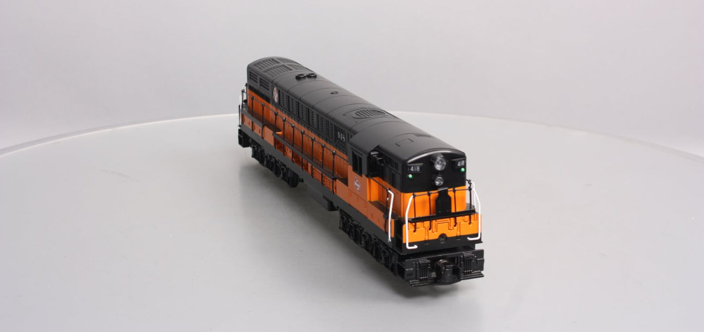 MTH 30-20095-1 O Gauge Milwaukee Road FM Train Master Diesel Engine w/PS3 #418