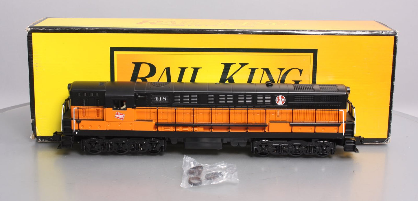 MTH 30-20095-1 O Gauge Milwaukee Road FM Train Master Diesel Engine w/PS3 #418