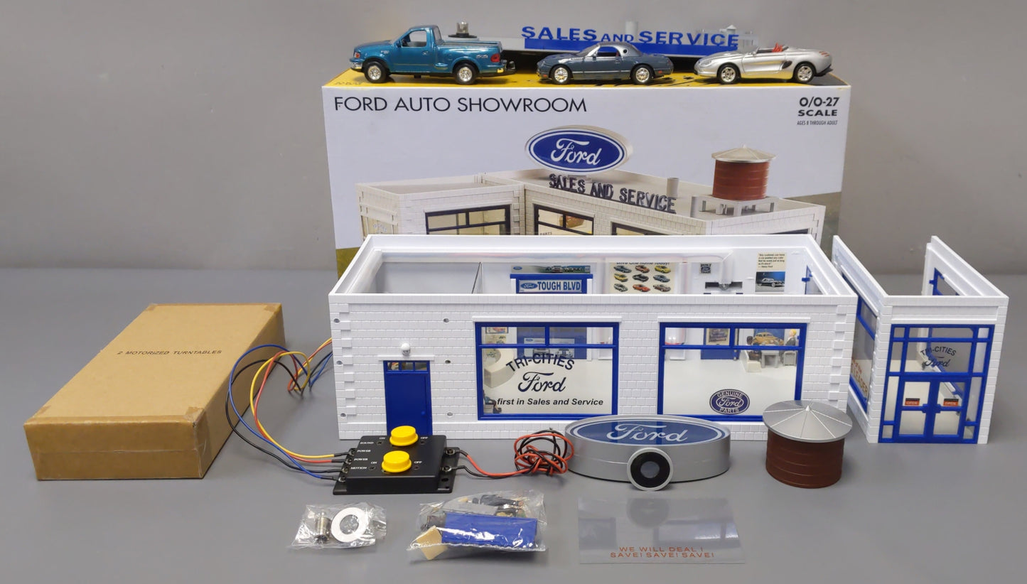 K-Line K-42417 O Built-Up Lighted FORD Auto Showroom