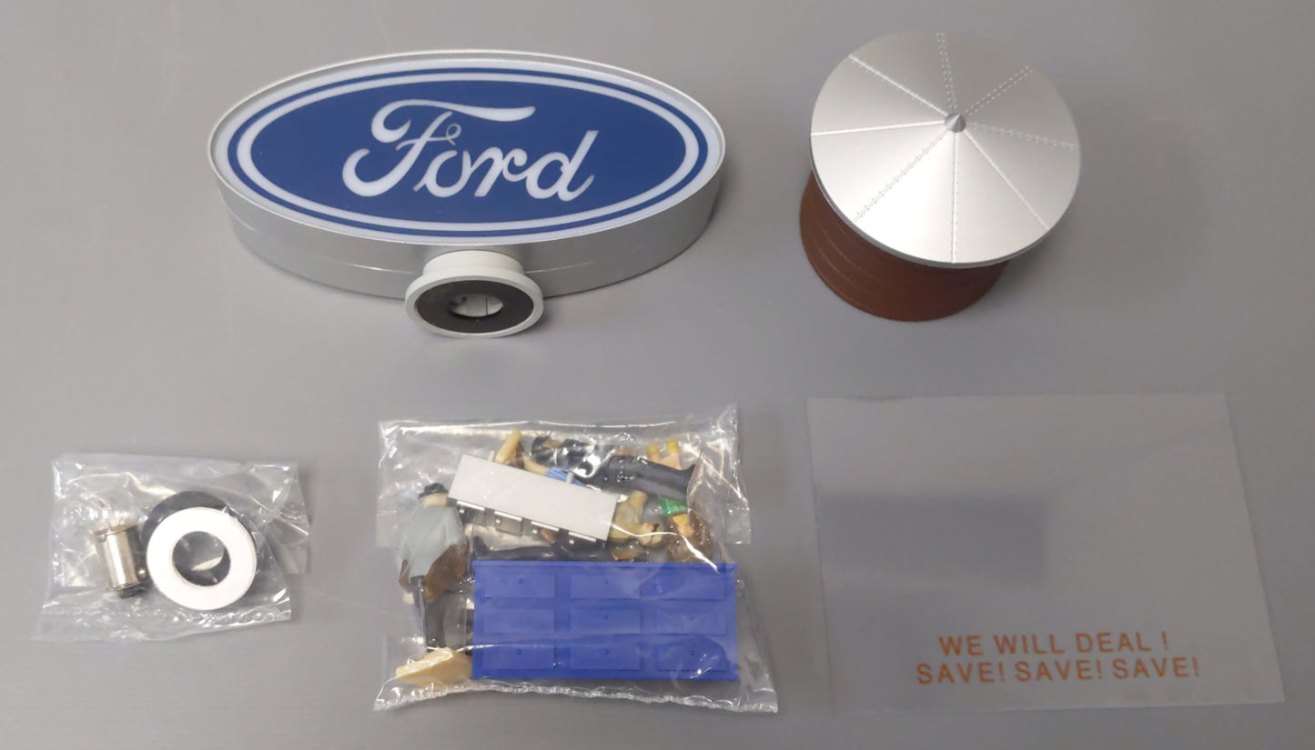 K-Line K-42417 O Built-Up Lighted FORD Auto Showroom