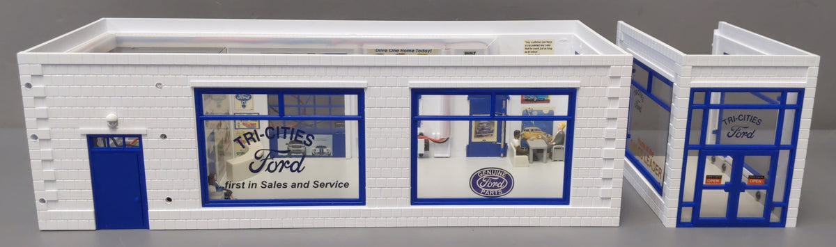 K-Line K-42417 O Built-Up Lighted FORD Auto Showroom LN/Box