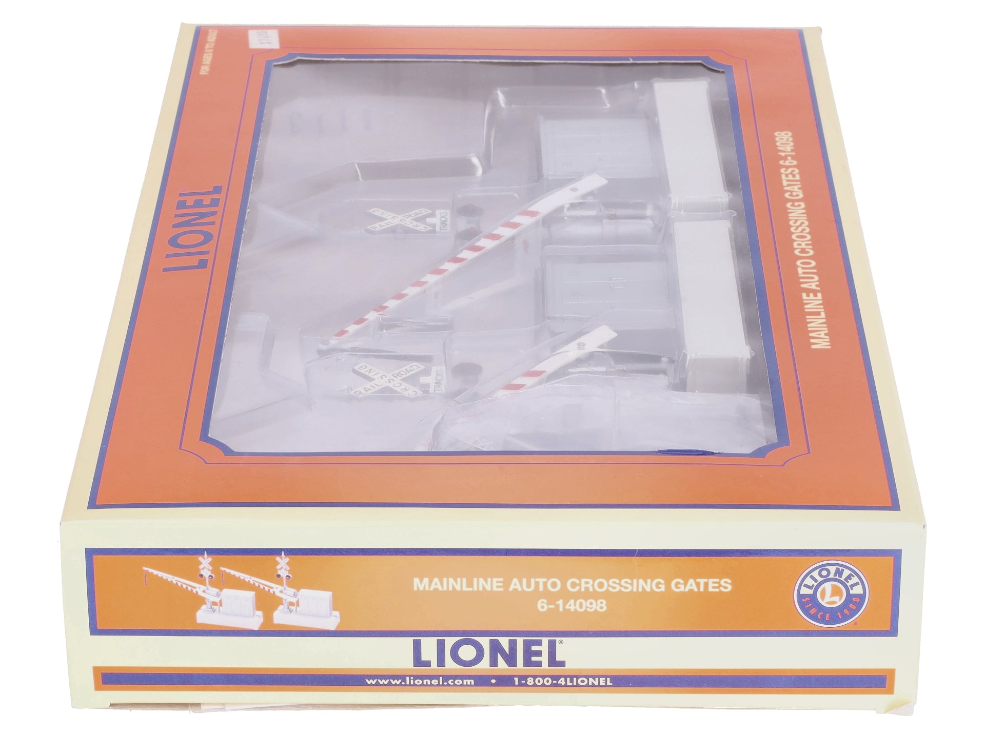 Lionel 6-14098 O Mainline Automatic Crossing Gates (Pair of 2) LN/Box