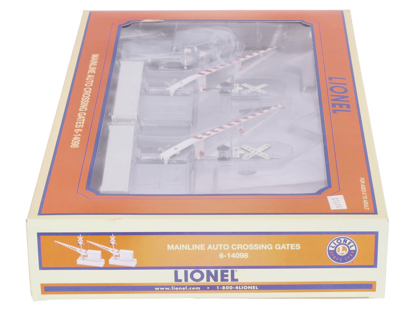 Lionel 6-14098 O Mainline Automatic Crossing Gates (Pair of 2) LN/Box