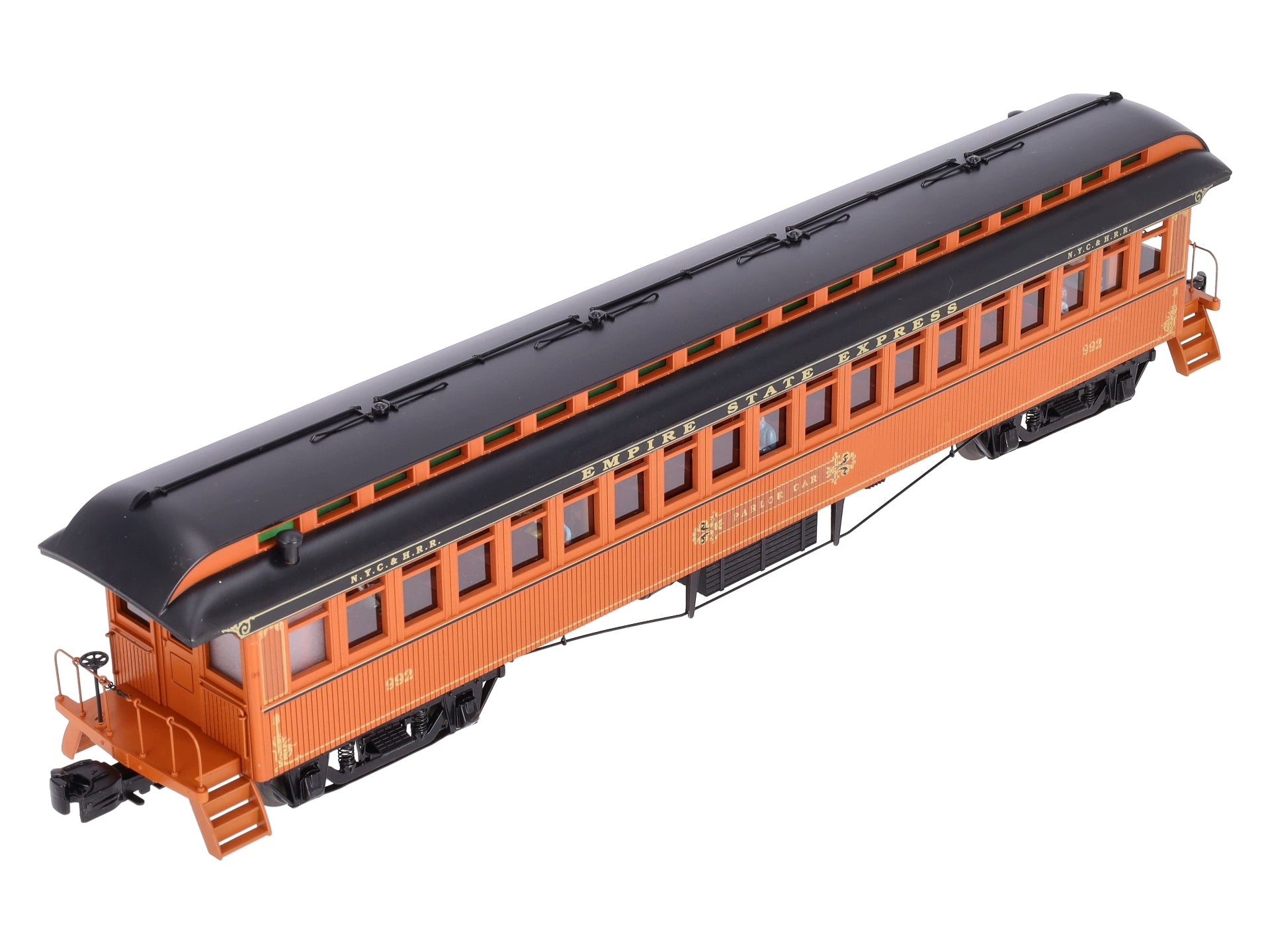 MTH 20-62002 O New York Central 64' Woodsided Coach Car #992 NIB