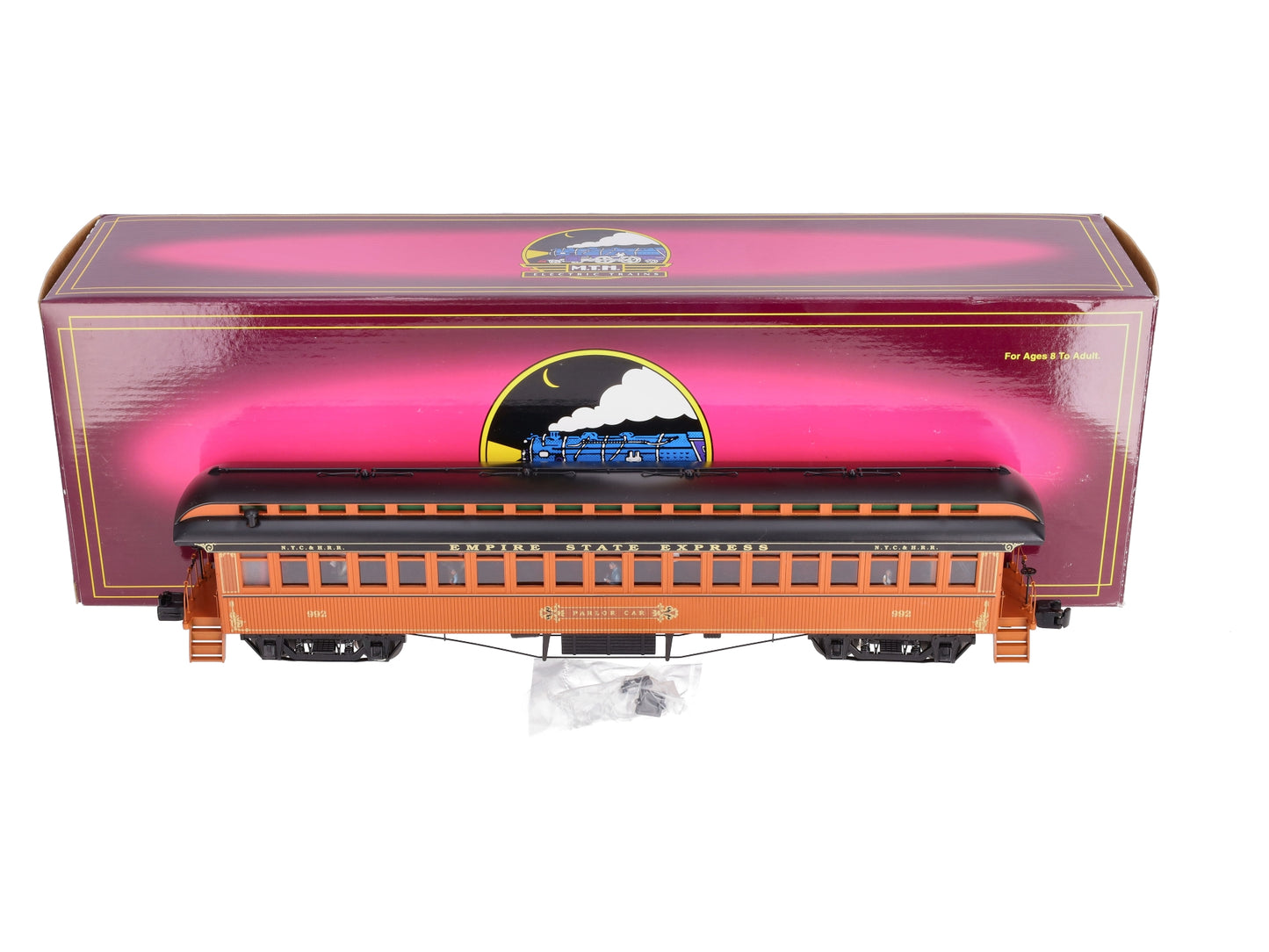 MTH 20-62002 O New York Central 64' Woodsided Coach Car #992 NIB