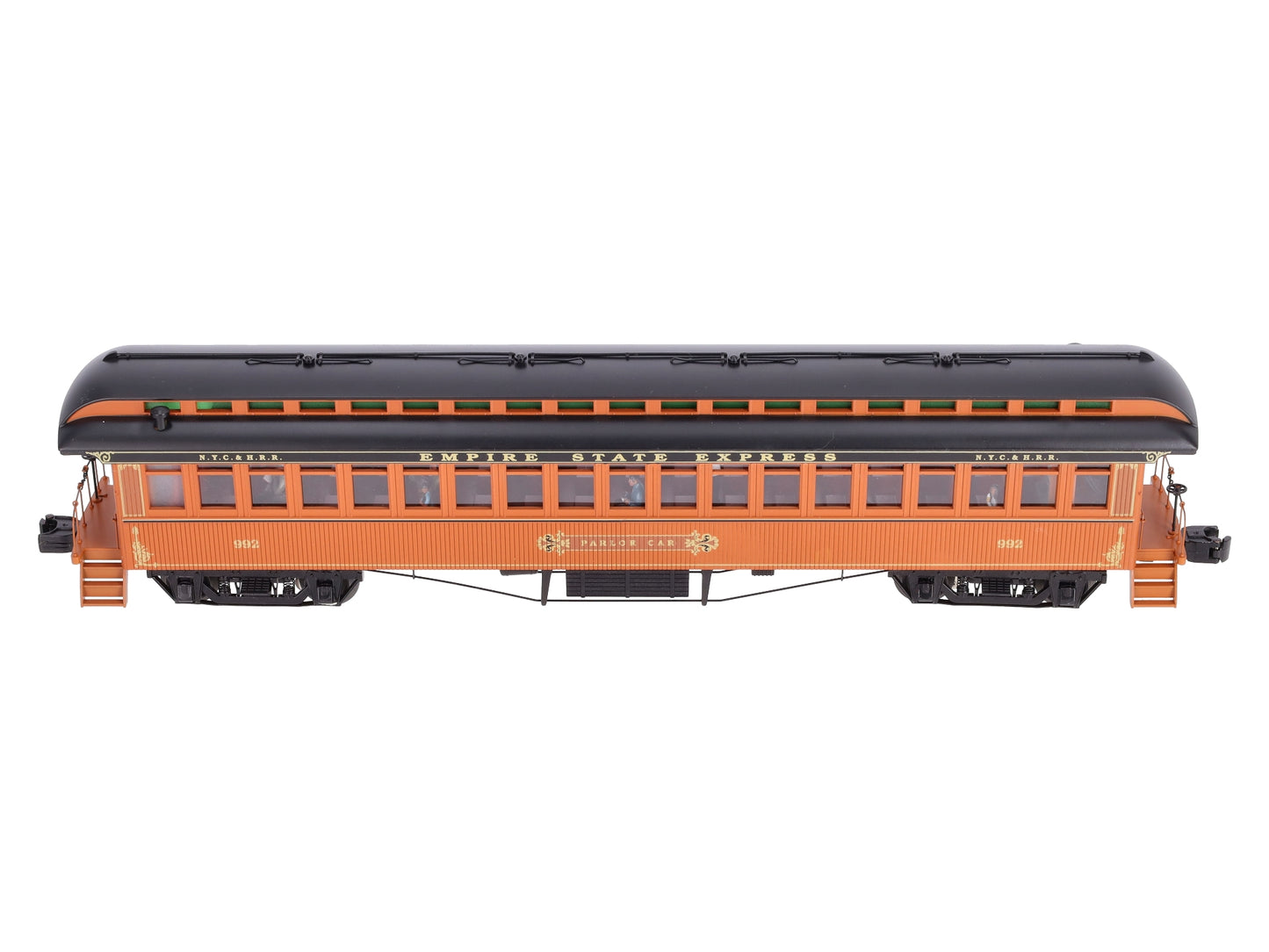 MTH 20-62002 O New York Central 64' Woodsided Coach Car #992 NIB