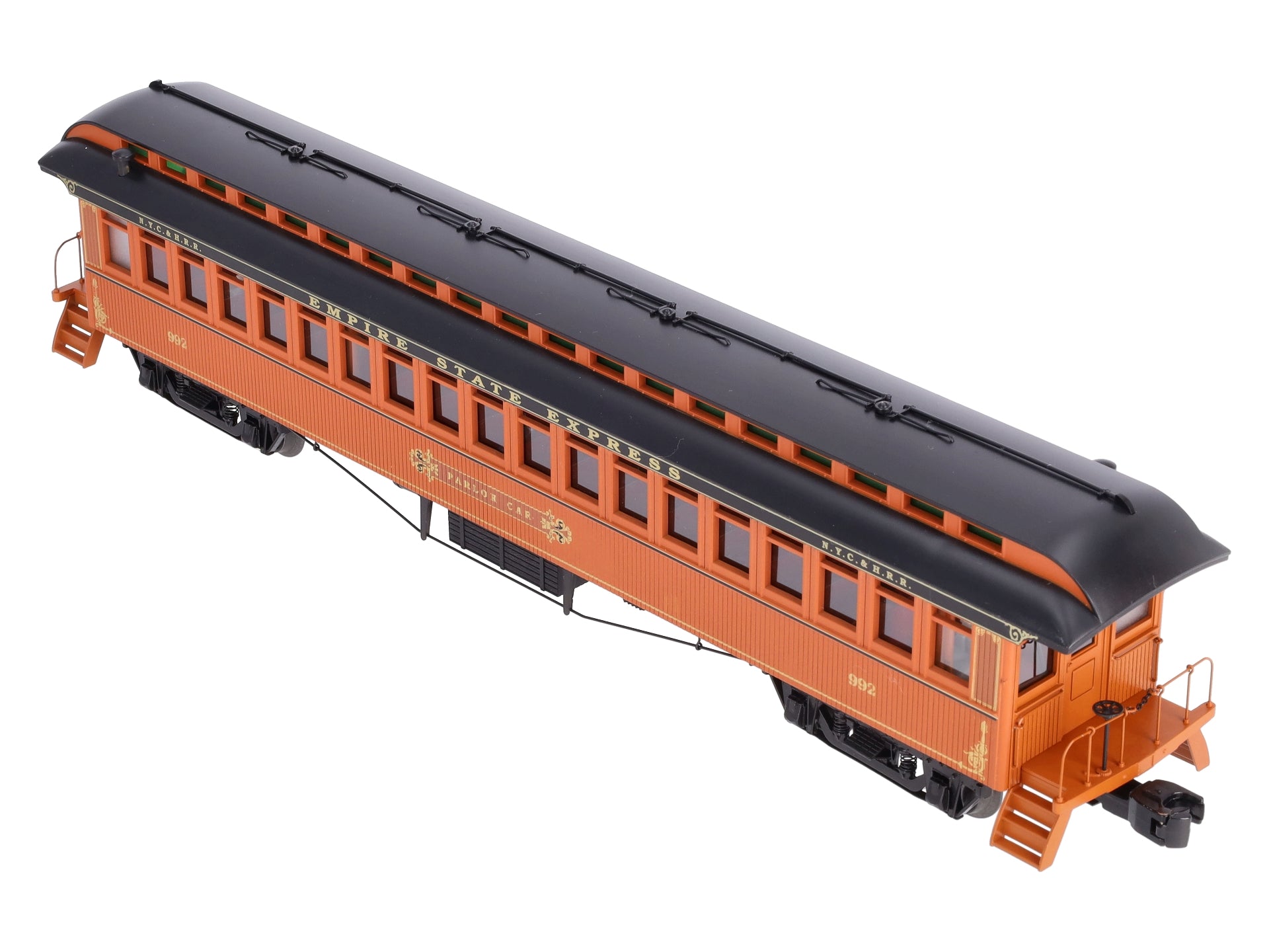MTH 20-62002 O New York Central 64' Woodsided Coach Car #992 NIB