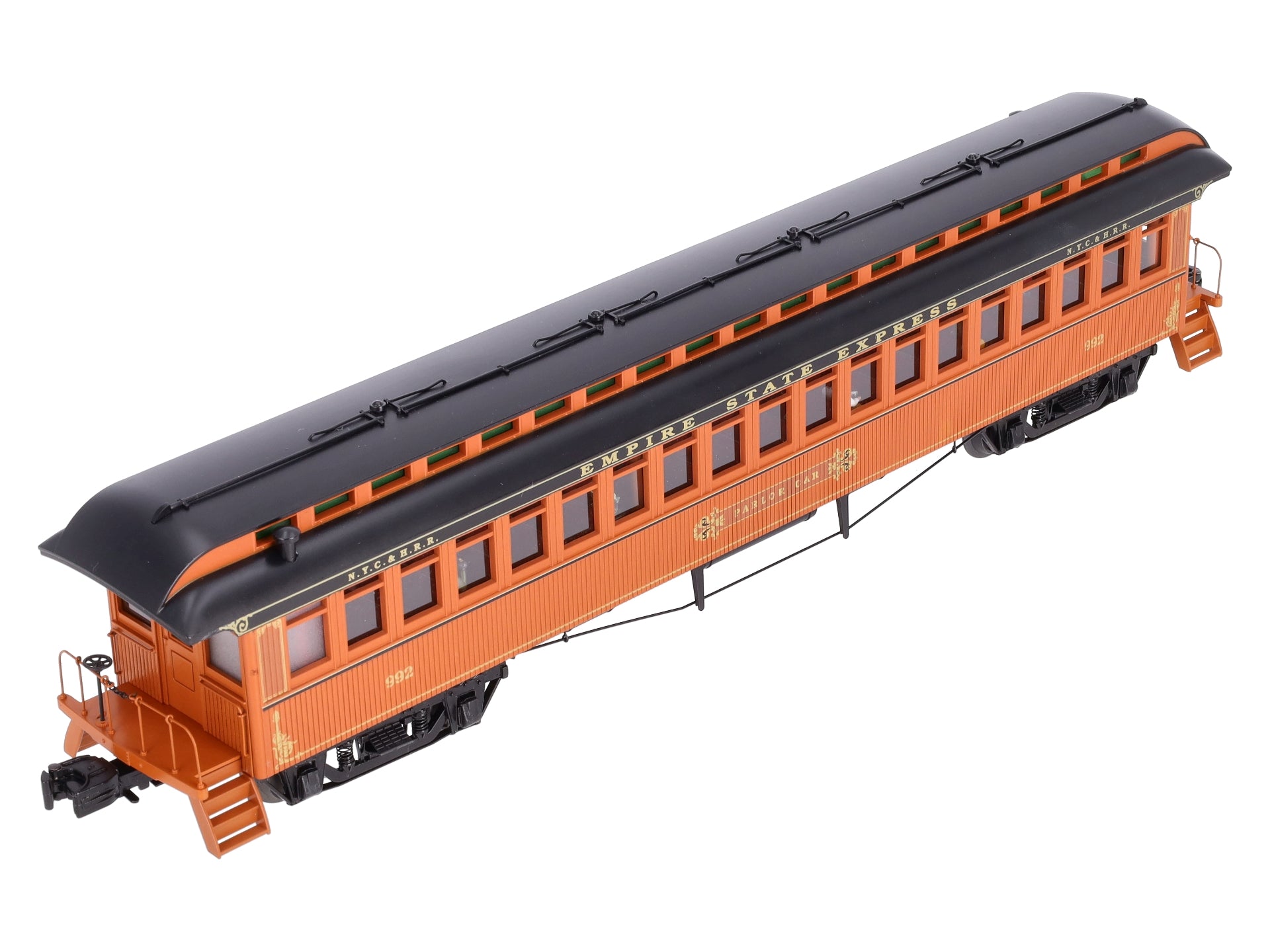 MTH 20-62002 O New York Central 64' Woodsided Coach Car #992 NIB