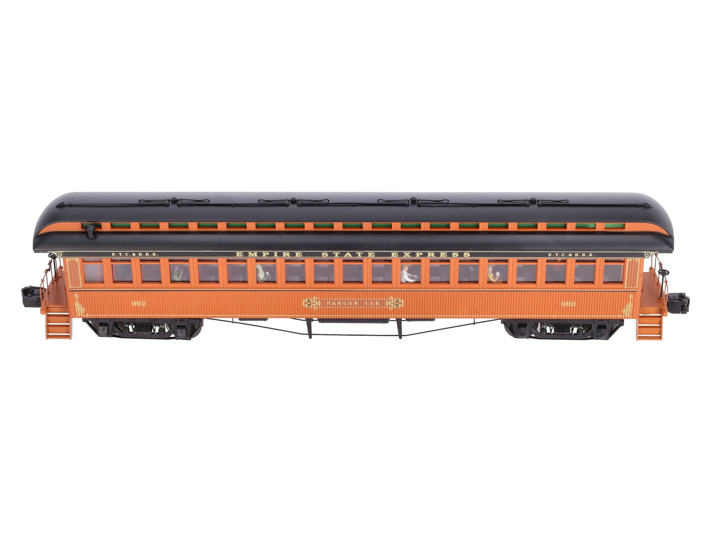 MTH 20-62002 O New York Central 64' Woodsided Coach Car #992 NIB