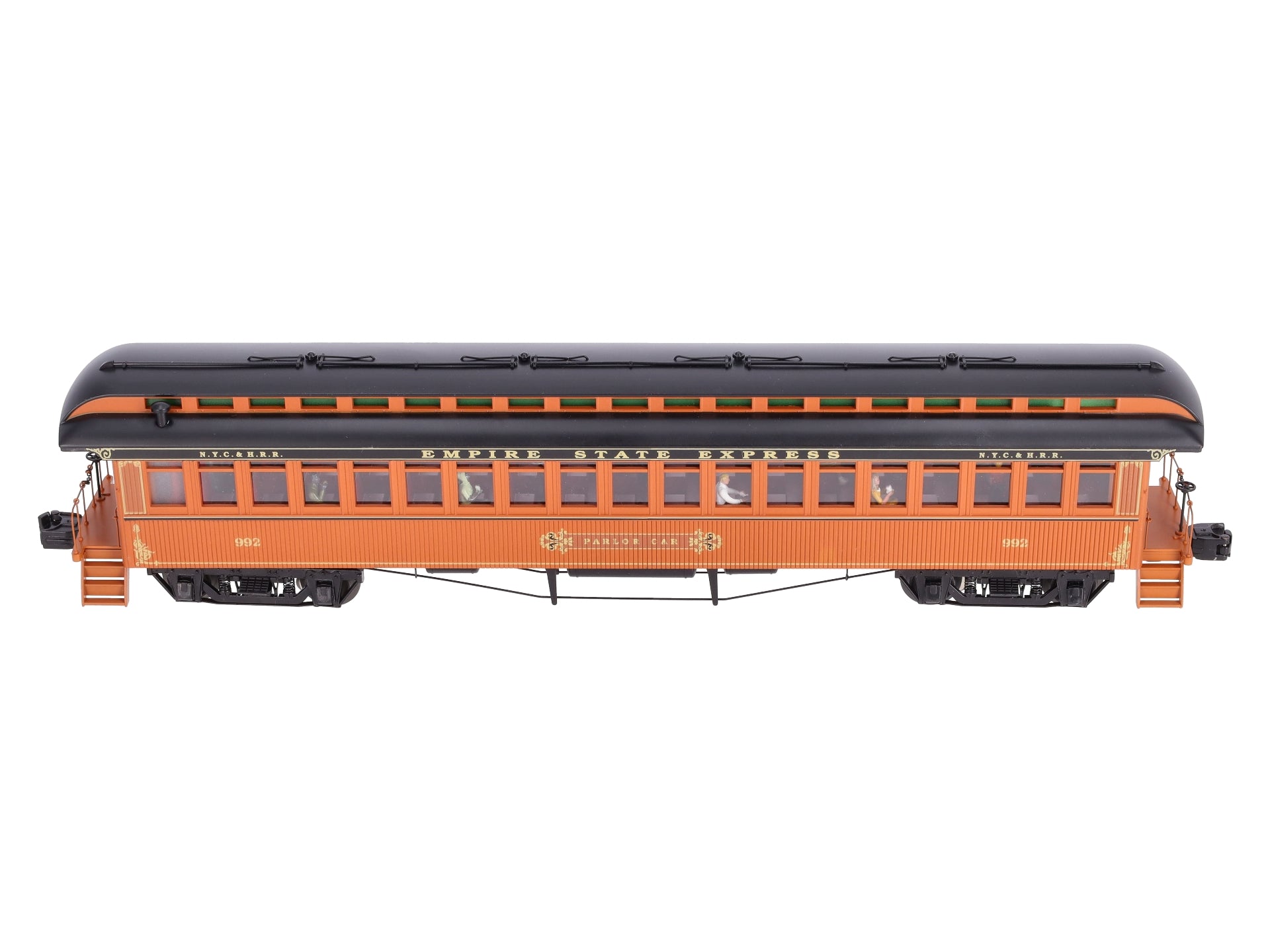 MTH 20-62002 O New York Central 64' Woodsided Coach Car #992 NIB