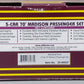 MTH 20-40022 O Milwaukee Road 70' Madison Passenger Car Set (Set of 5) LN/Box