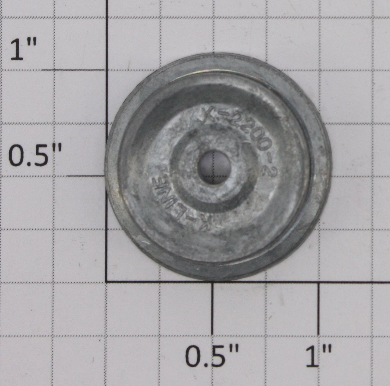 K-Line K2100-04-03 Plain Wheel with Traction Tires