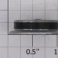 K-Line K2100-04-03 Plain Wheel with Traction Tires