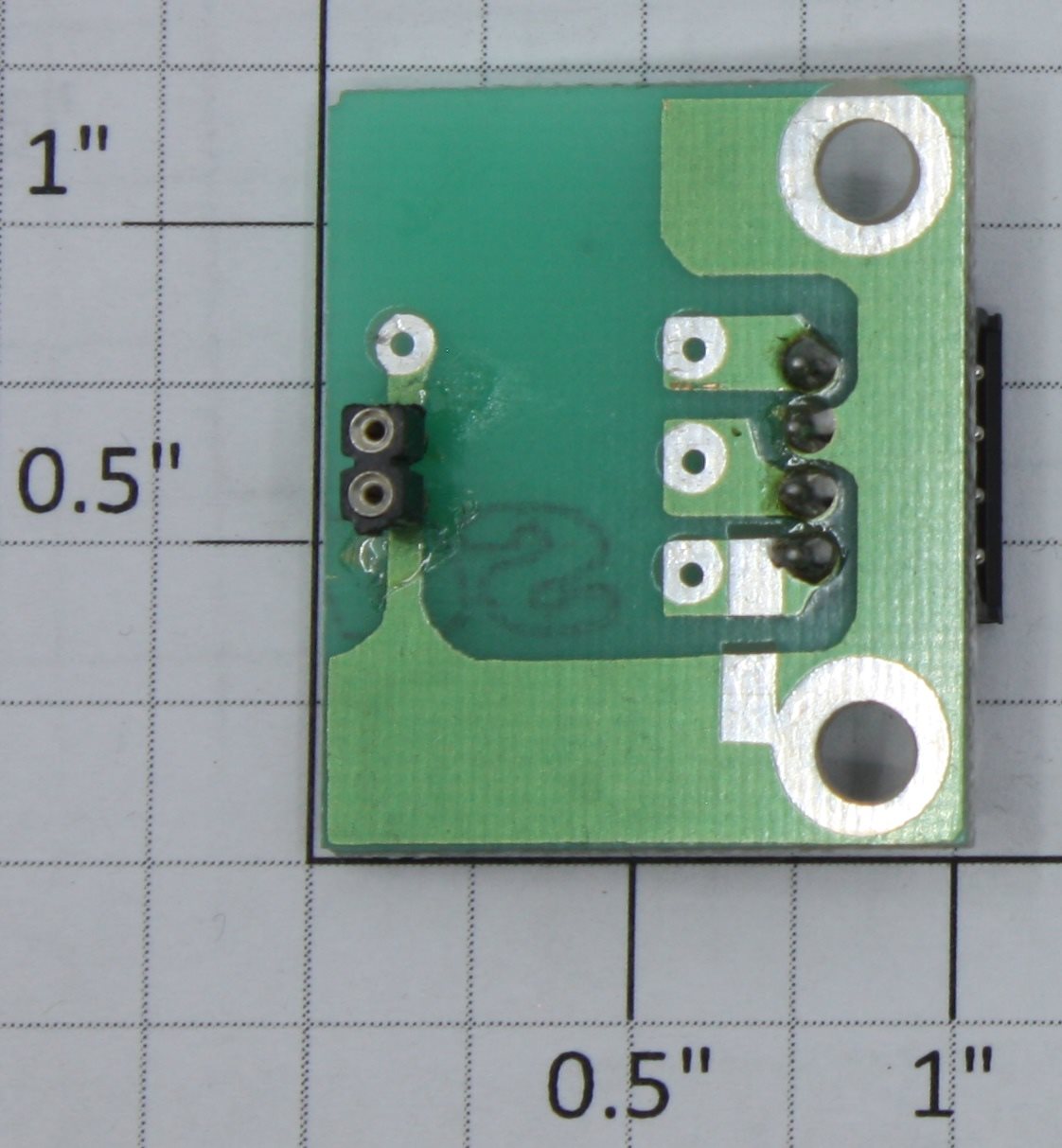 K-Line K3270-X002 PCB Circuit Board w/4-Pin Female Plug & 2-Pin Light Socket