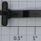 K-Line K3180-X020 Black Metal Smoke Piston Bar