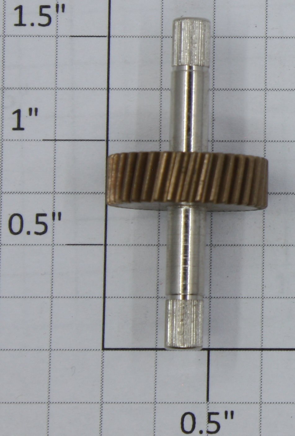 K-Line K3200-M036 Axle and Worm Gear Assembly