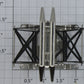 Lionel 21701-15 K-Line GG-1 Black Pantograph without Insulators