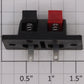 K-Line K951 K951 Black and Red Transformer Quick Release Wire Terminals