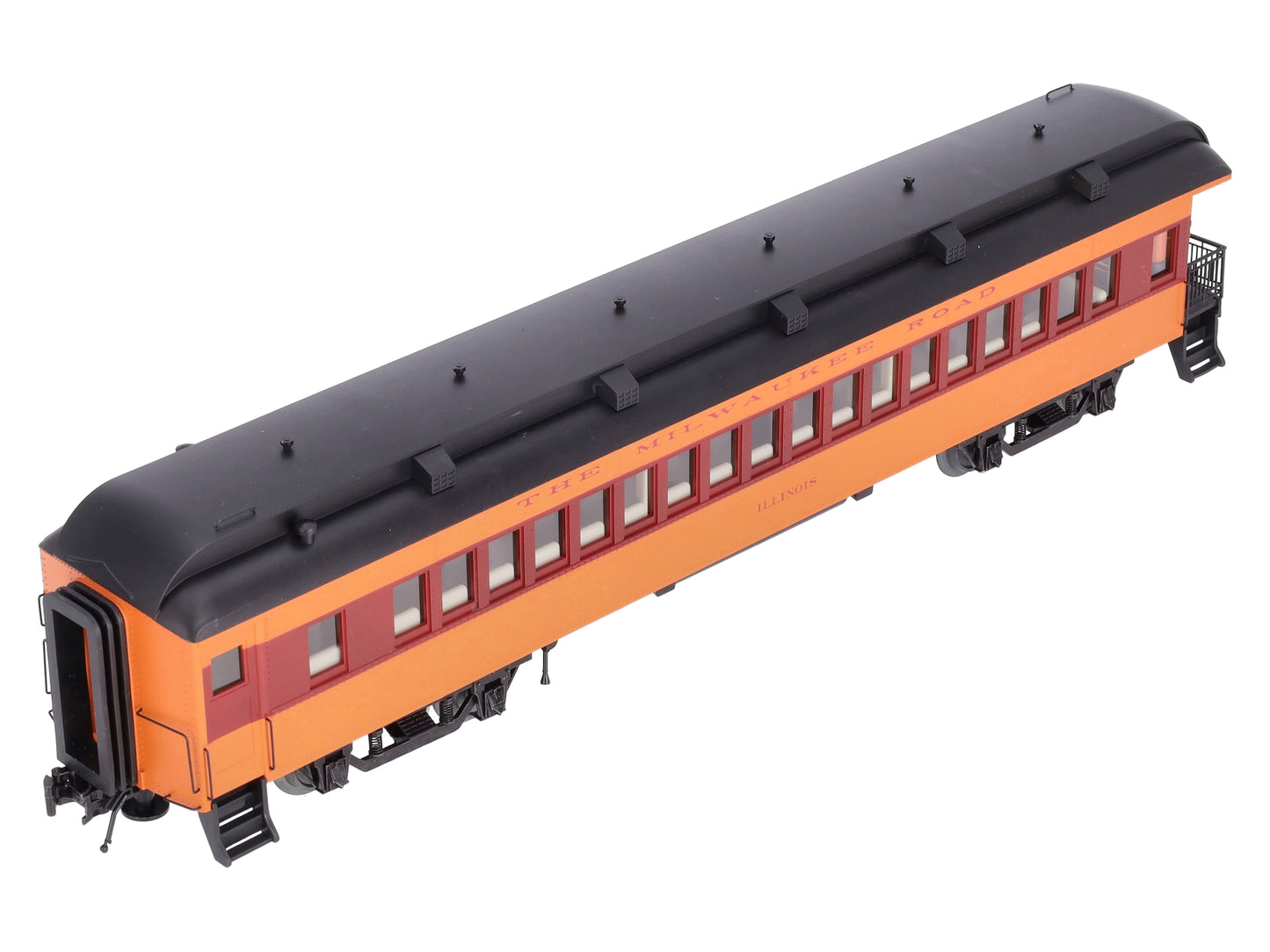 Atlas 2002713 O Milwaukee Road 3 Rail Trainman® 60' Observation Car