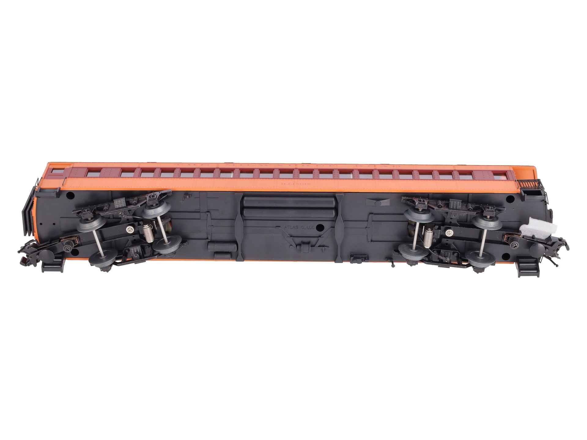 Atlas 2002713 O Milwaukee Road 3 Rail Trainman® 60' Observation Car