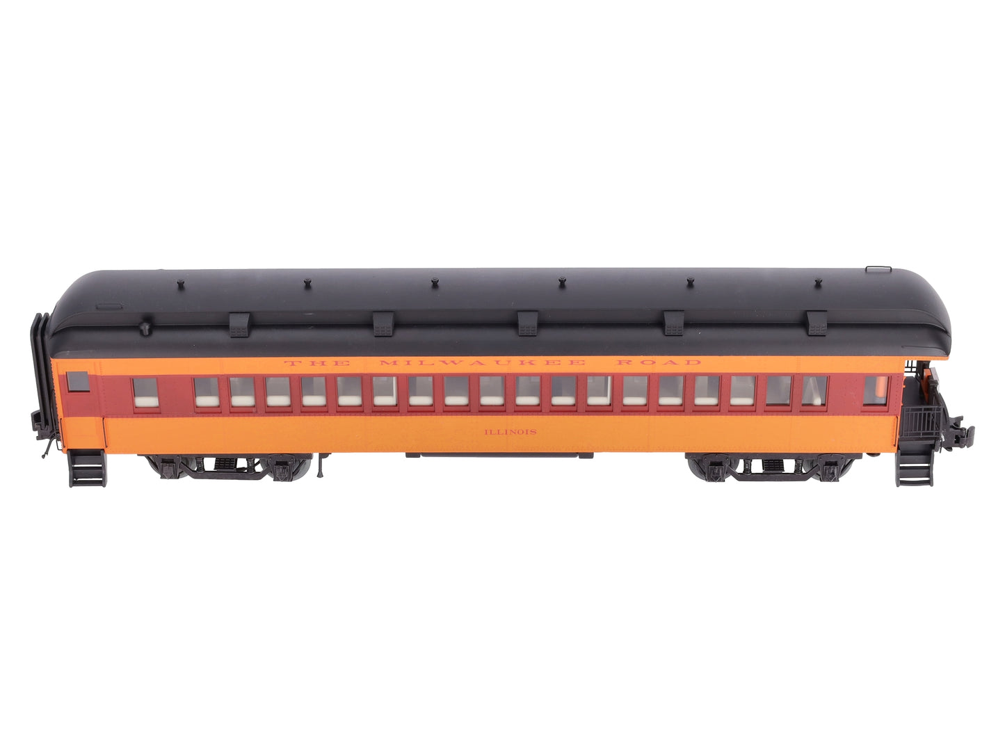 Atlas 2002713 O Milwaukee Road 3 Rail Trainman® 60' Observation Car
