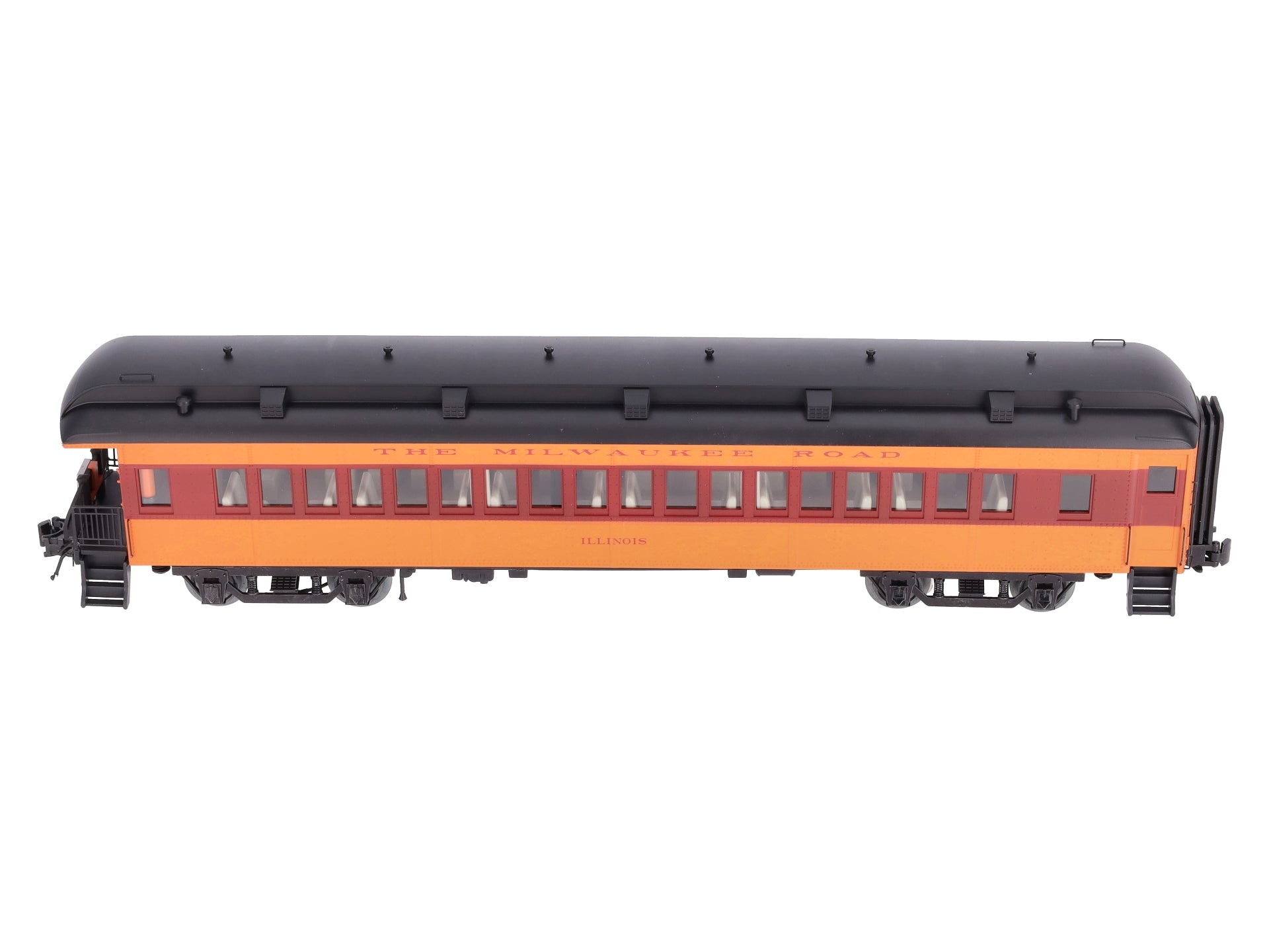 Atlas 2002713 O Milwaukee Road 3 Rail Trainman® 60' Observation Car