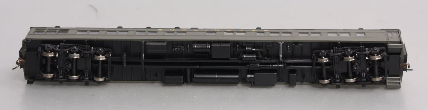 Walthers 932-10453 HO Burlington Pullman Heavyweight Solarium-Observation Car LN/Box