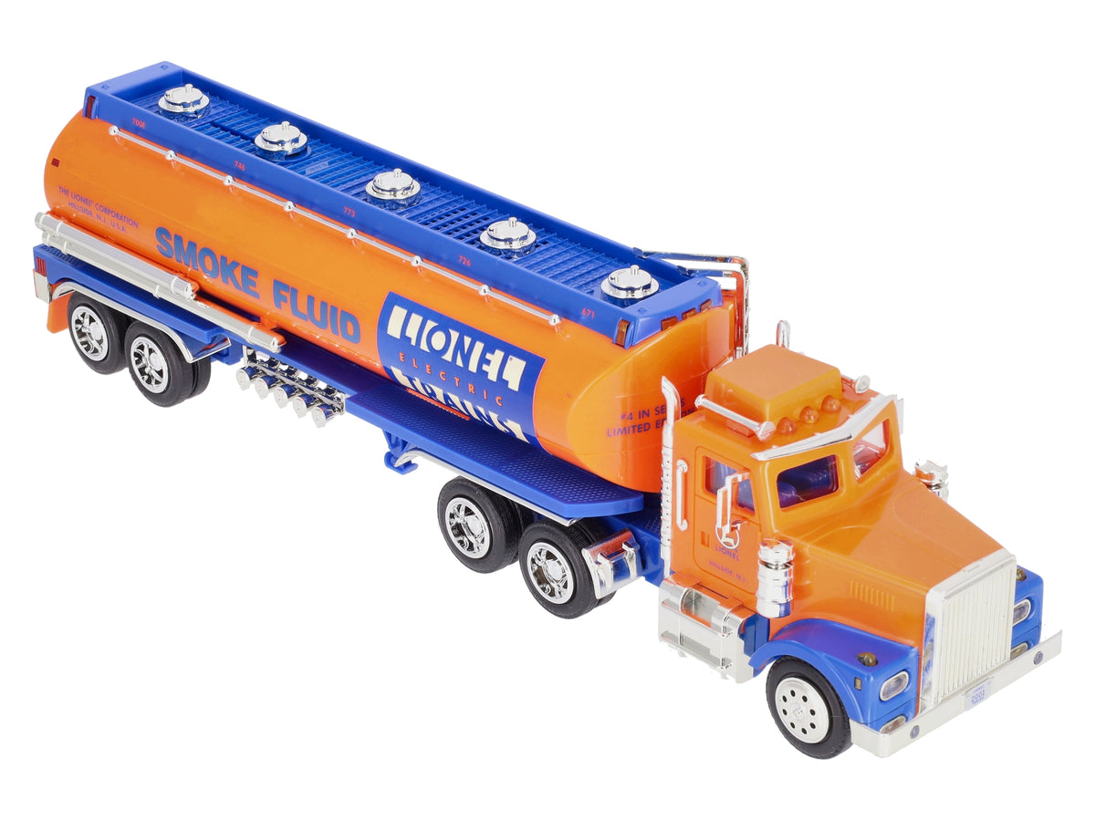 Lionel TMT-18126 1/32 Tanker Toy Truck with Operating Lights Sounds & Coinbank LN/Box