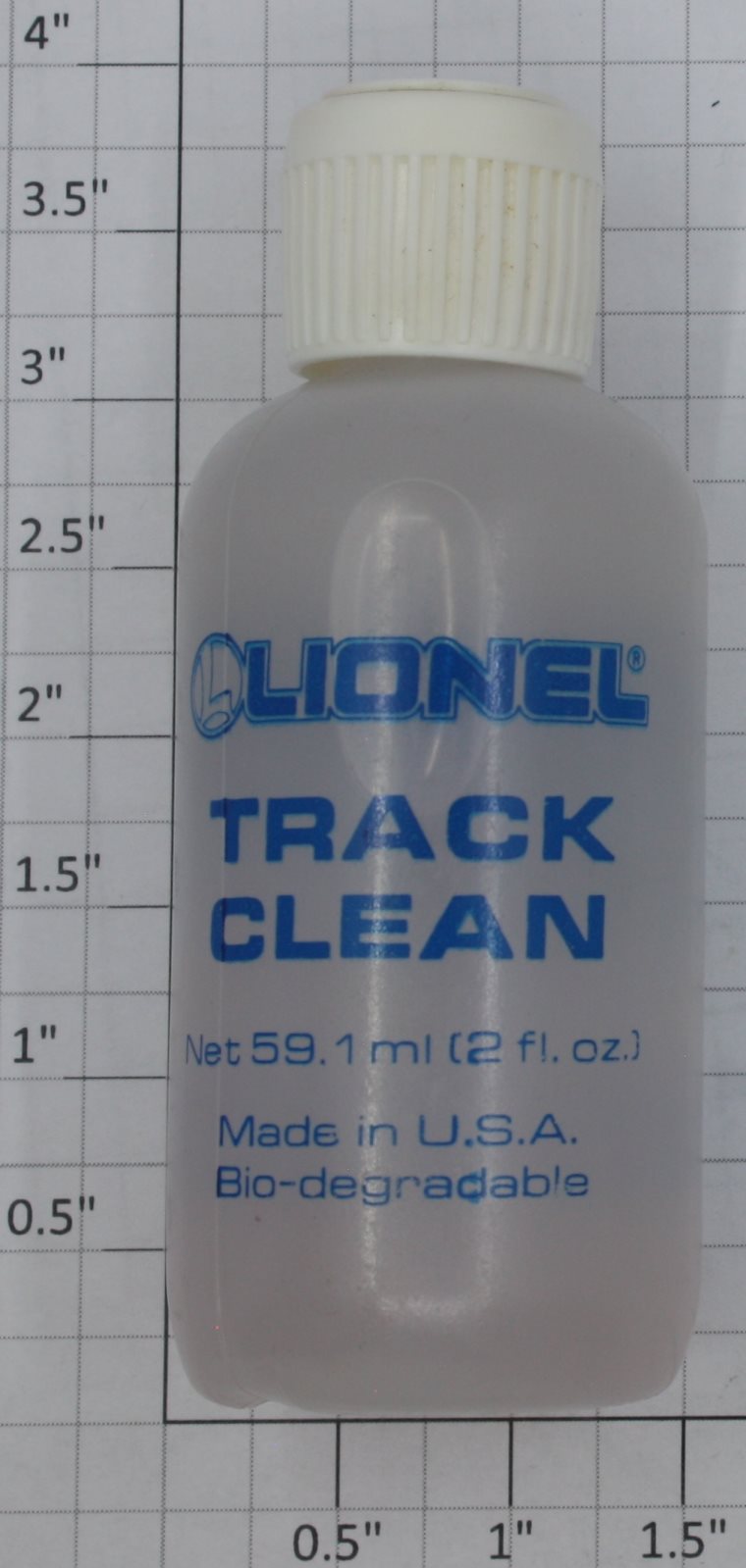 Lionel 2927-15X O Gauge 2 fl. oz. Clear Bottle Track Cleaner