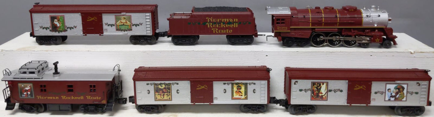 Lionel 6-31942 O Gauge Norman Rockwell Christmas Steam Train Set MT/Box